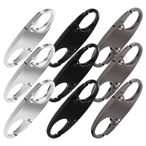 FDCGAS rucksack schloss - 9 pcs Reißverschluss-Verschluss-Clip Reißverschluss Clip Diebstahlsicherung Diebstahlsicherung Reißverschluss Clip für Gepäck, Rucksack, Geldbörse Geschlossen zu Schlösser von FDCGAS