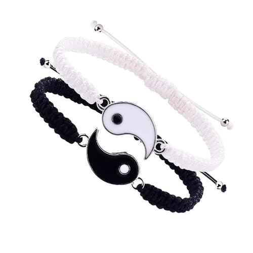 FDEETY Armband Damen Herren Freundschaftsarmbänder Set Partnerschmuck Armbänder Valentinstag für Geschenk Exquisites Design FDEETY Armband Damen Herren Freundschaftsarmbänder Set Partnerschmuck Armbänder Valentinstag für Geschenk Exquisites Design von FDEETY