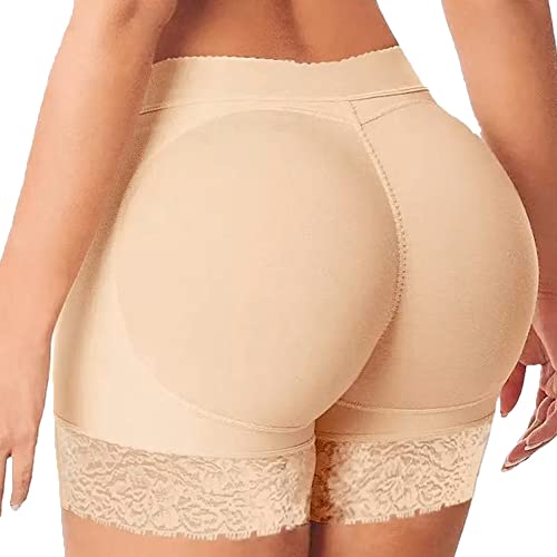 FDEETY Butt Lifter Höschen Hip Enhancer Pads Shorts Nahtlose Unterwäsche Bauchkontrolle Body Shaper Faja Shorts von FDEETY