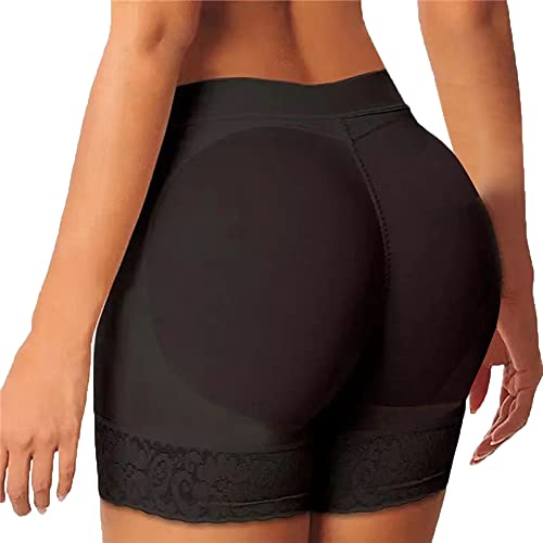 FDEETY Butt Lifter Höschen Hip Enhancer Pads Shorts Nahtlose Unterwäsche Bauchkontrolle Body Shaper Faja Shorts von FDEETY