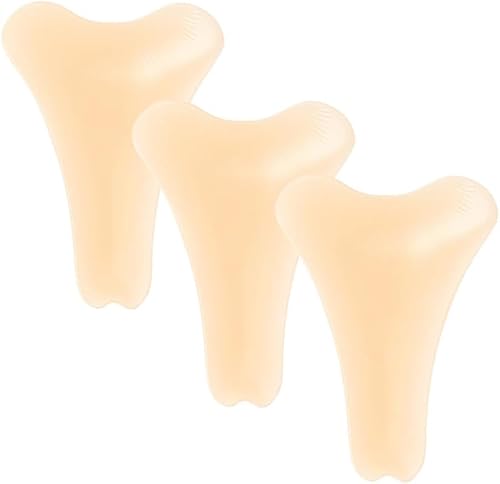 FDEETY FDEETYSelbstklebende Kamelzehe Einlagen Unsichtbare Unterwäsche Polster Hautfarben Silikon BH Ersatz von FDEETY