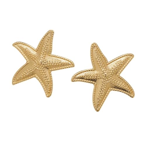 FDEETY Seestern Ohrringe Maritim Schmuck Ozean Stil Damen Ohrstecker Meeresinspiriert Accessoire Sommer Strand Kollektion Schmuckstück Elegant von FDEETY