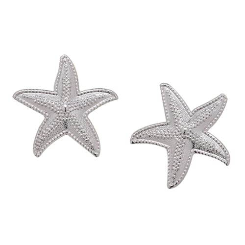FDEETY Seestern Ohrringe Maritim Schmuck Ozean Stil Damen Ohrstecker Meeresinspiriert Accessoire Sommer Strand Kollektion Schmuckstück Elegant von FDEETY