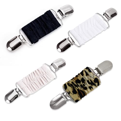 FDHBDF 4 Stück Cardigan Pullover Elastischer Clips Kleid Cinch Clip 4 Farbe Taillenmieder Kragen Clip für Pullover Hemden Tailliertes Kleid Kordelzug Schal für Frauen Einstellclip FDHBDF 4 Stück Cardigan Pullover Elastischer Clips Kleid Cinch Clip 4 Farbe Taillenmieder Kragen Clip für Pullover Hemden Tailliertes Kleid Kordelzug Schal für Frauen Einstellclip von FDHBDF