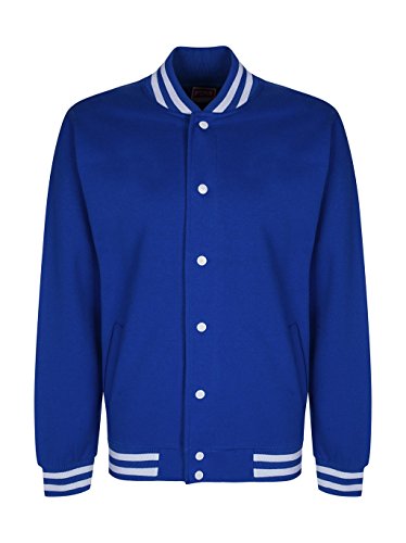 FDM: Campus Jacket FV003 M,Royal/White von FDM