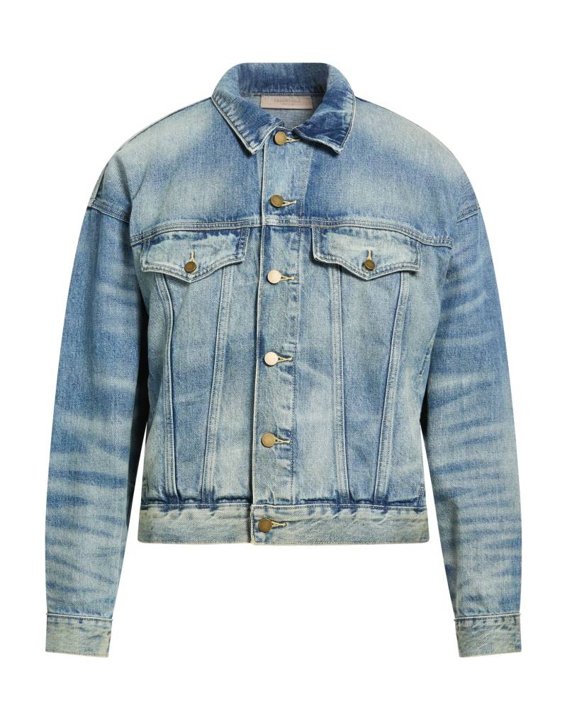 FEAR OF GOD ESSENTIALS Jeansjacke/-mantel Herren Blau von FEAR OF GOD ESSENTIALS