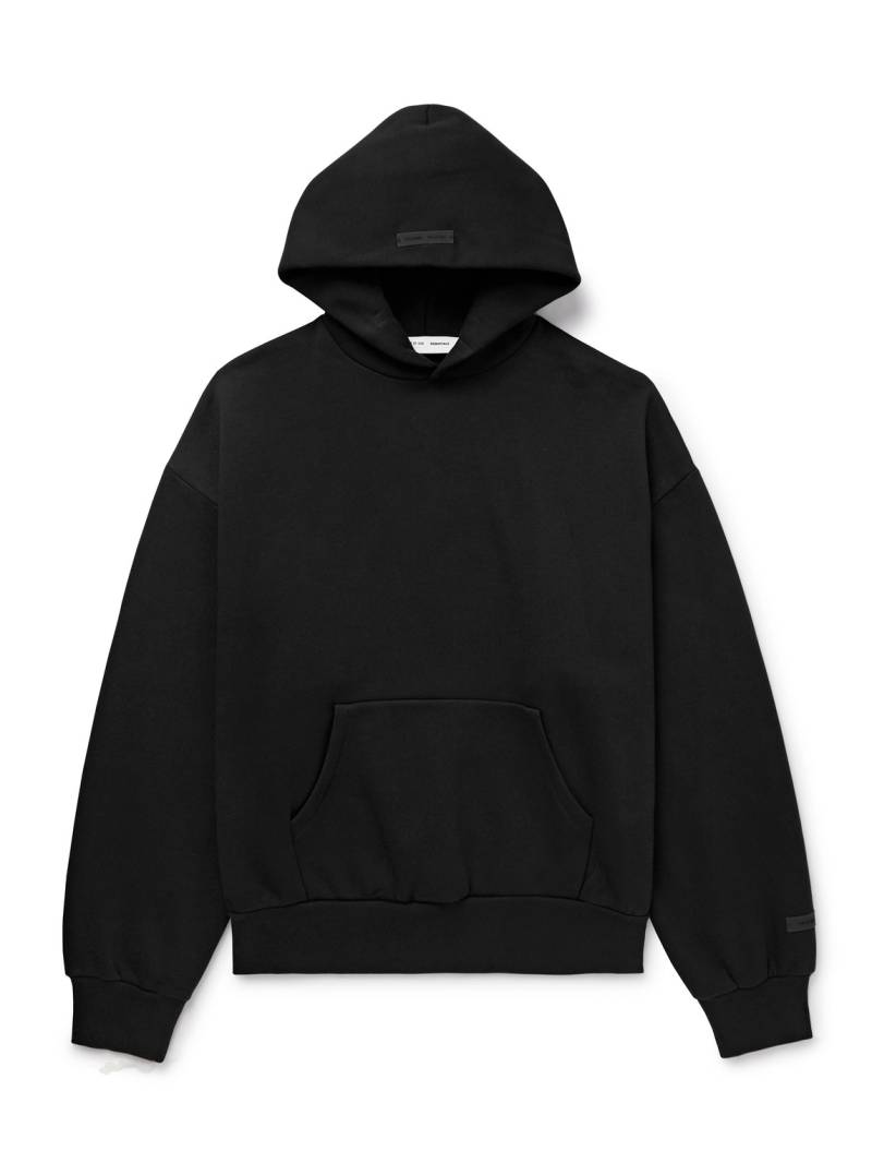 FEAR OF GOD ESSENTIALS - Logo-Appliquéd Cotton-Blend Jersey Hoodie - Men - Black - L von FEAR OF GOD ESSENTIALS