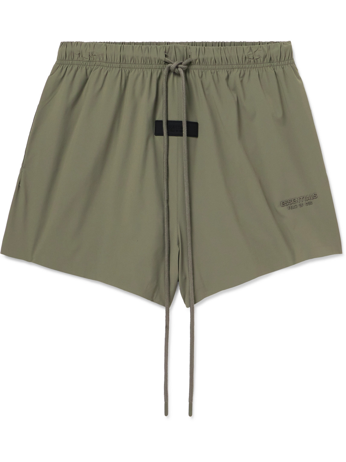 FEAR OF GOD ESSENTIALS - Straight-Leg Logo-Appliquéd Shell Drawstring Shorts - Men - Green - XXS FEAR OF GOD ESSENTIALS - Straight-Leg Logo-Appliquéd Shell Drawstring Shorts - Men - Green - XXS von FEAR OF GOD ESSENTIALS