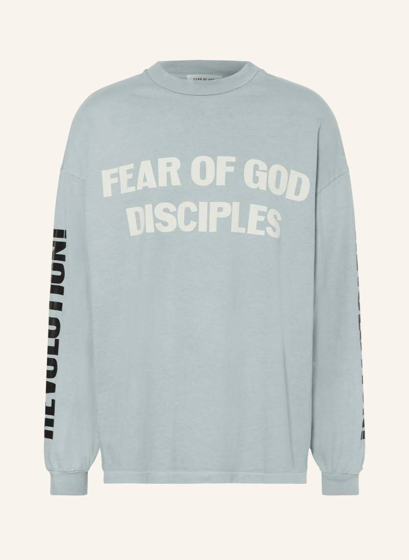 Fear Of God Oversized-Longsleeve blau von FEAR OF GOD