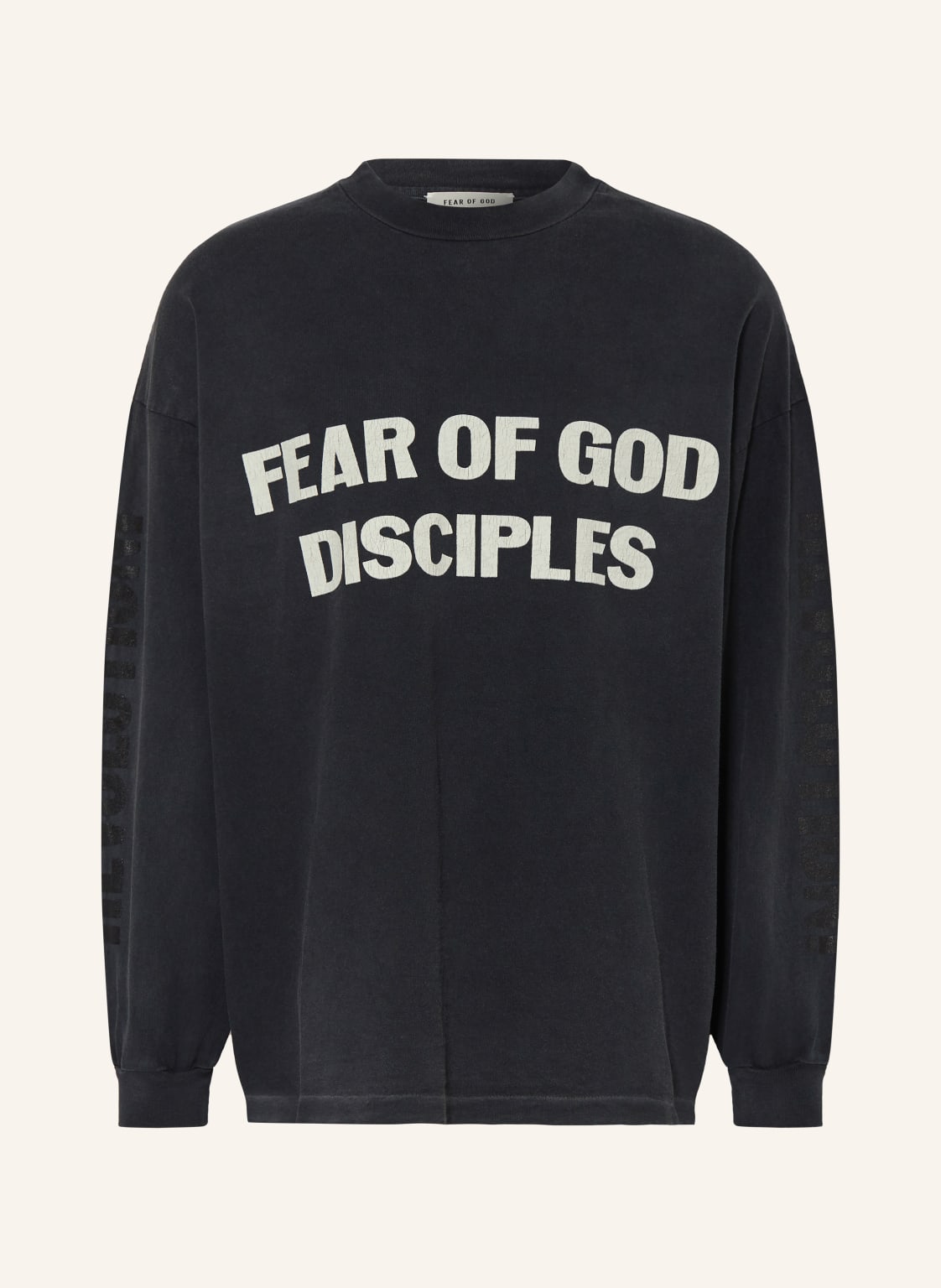 Fear Of God Oversized-Longsleeve schwarz von FEAR OF GOD