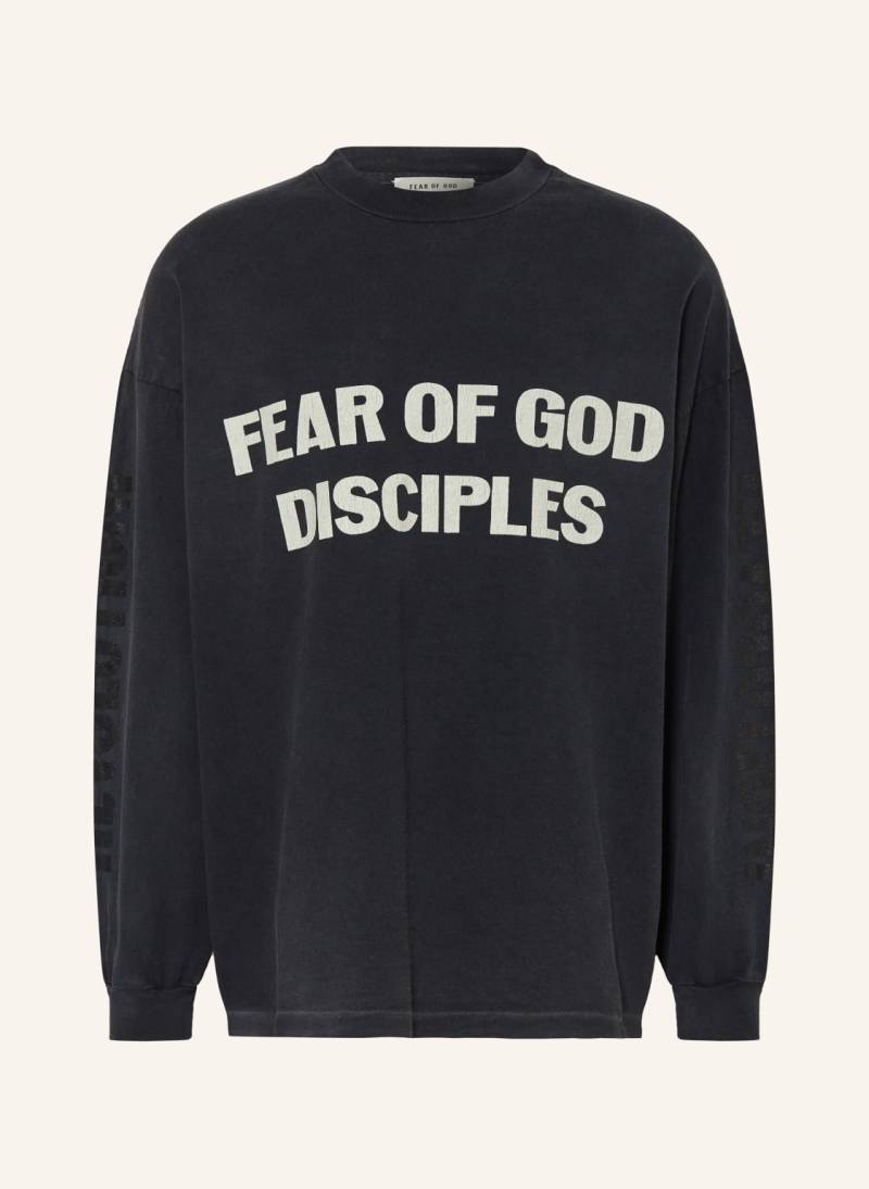 Fear Of God Oversized-Longsleeve schwarz von FEAR OF GOD