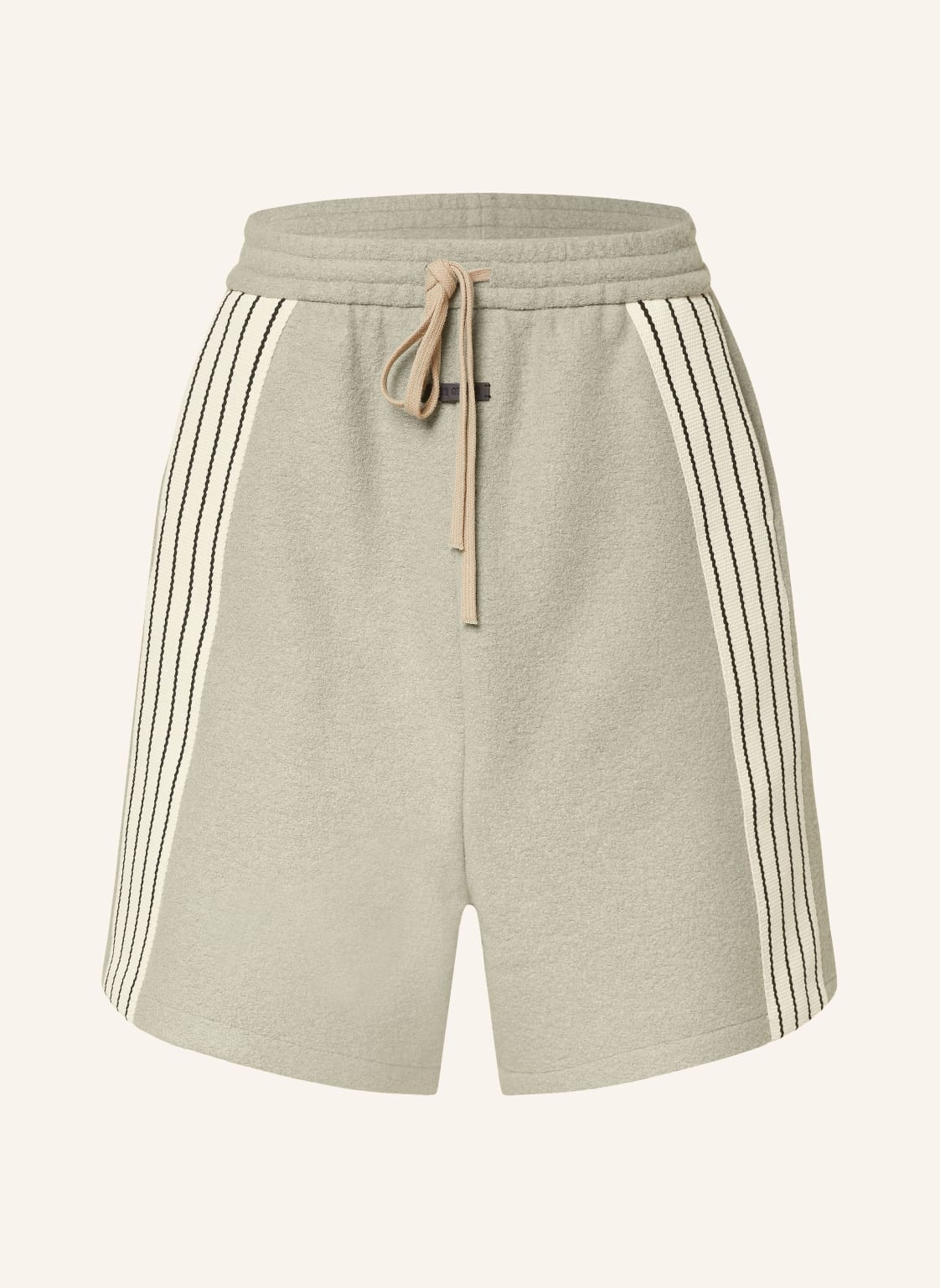 Fear Of God Shorts Mit Galonstreifen beige von FEAR OF GOD