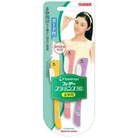 FEATHER - Flamingo Razor ML For Eyebrows With Guard 3 pcs von FEATHER