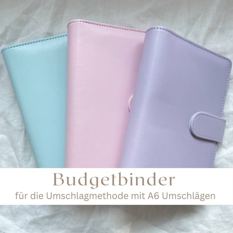 Budgetbinder "Basic" - Für A6 Umschläge Umschlagmethode von FEBRUARTRAEUME