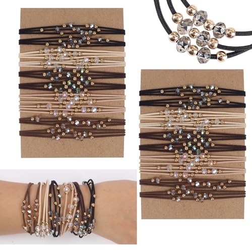 20 Stück Haargummis für Damen, Haargummi-Armbänder, 5 neutrale Farben, Haargummis für dickes oder dünnes Haar, niedliche Haargummis für Pferdeschwanz-Halter, keine Beschädigung der Haargummis, 20 Stück Haargummis für Damen, Haargummi-Armbänder, 5 neutrale Farben, Haargummis für dickes oder dünnes Haar, niedliche Haargummis für Pferdeschwanz-Halter, keine Beschädigung der Haargummis, von FECASIMY