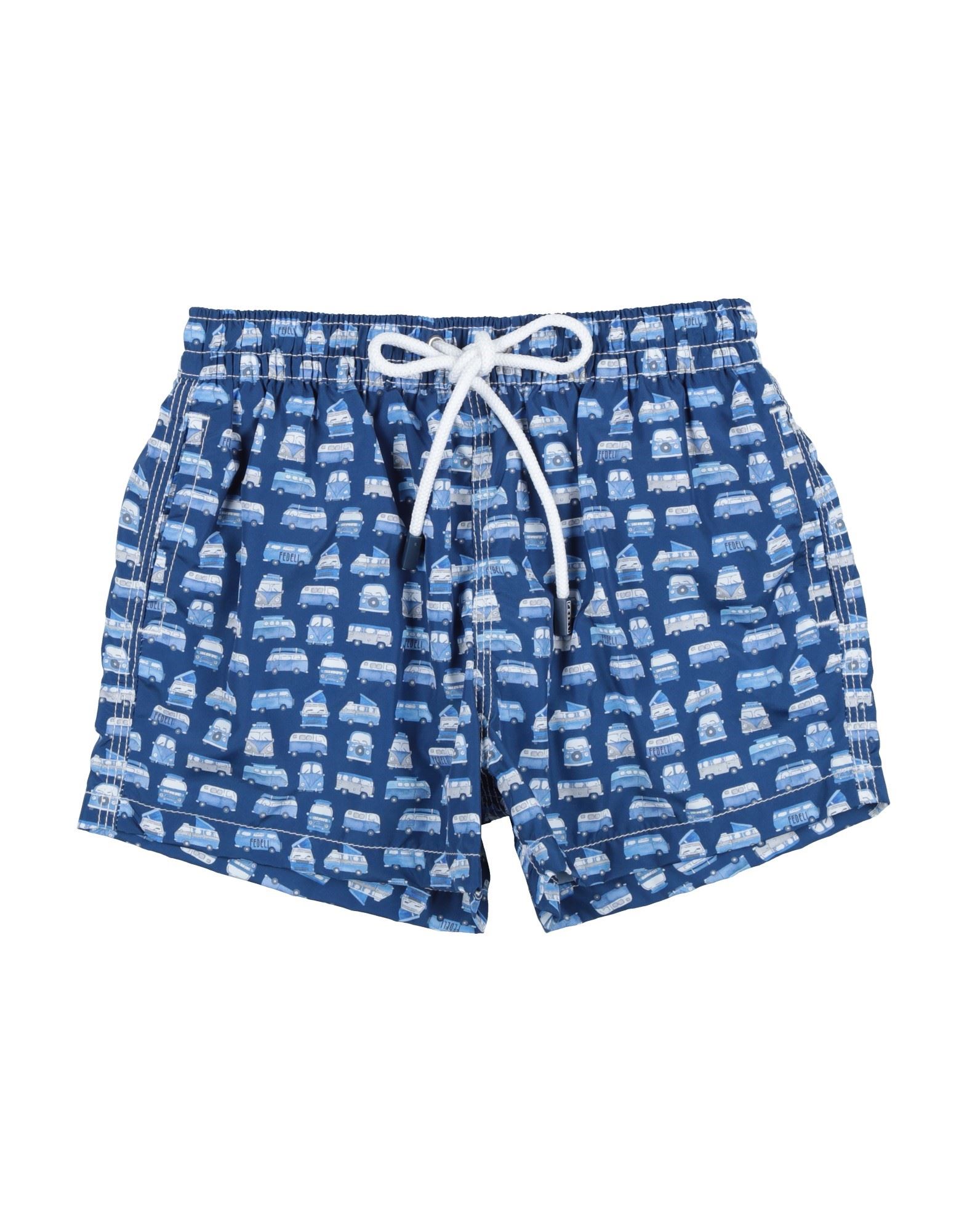 FEDELI Badeboxer Kinder Marineblau von FEDELI