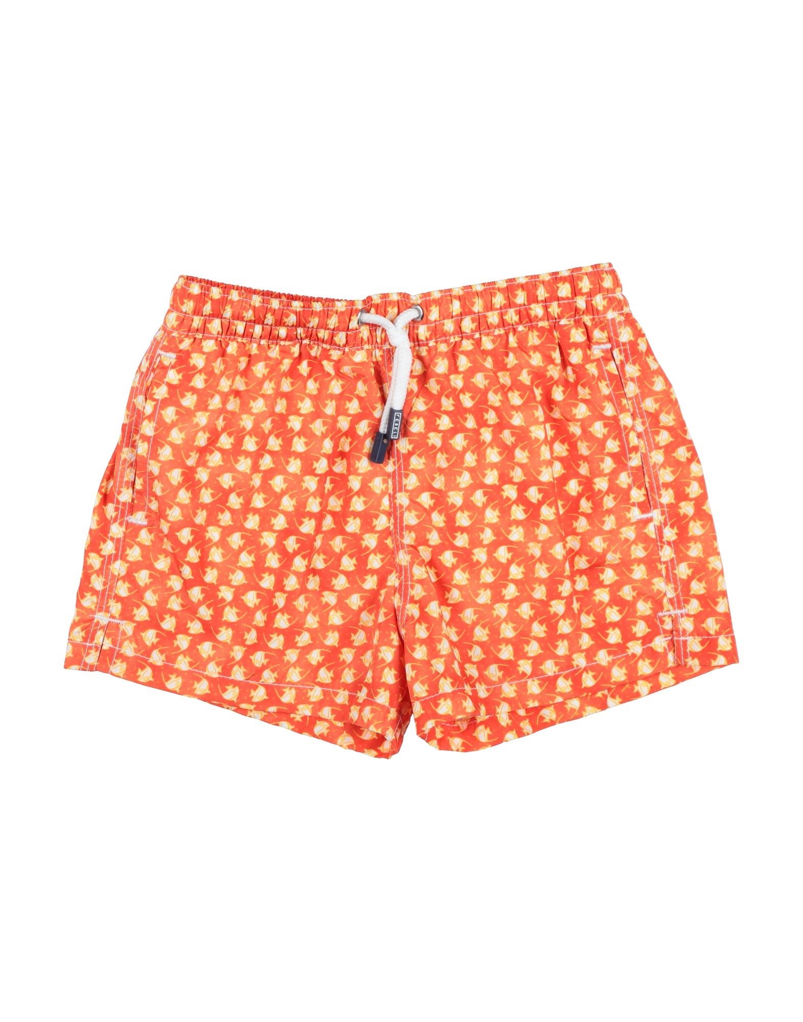 FEDELI Badeboxer Kinder Orange von FEDELI