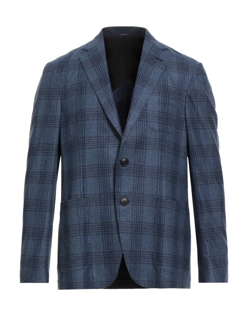 FEDELI Blazer Herren Taubenblau von FEDELI