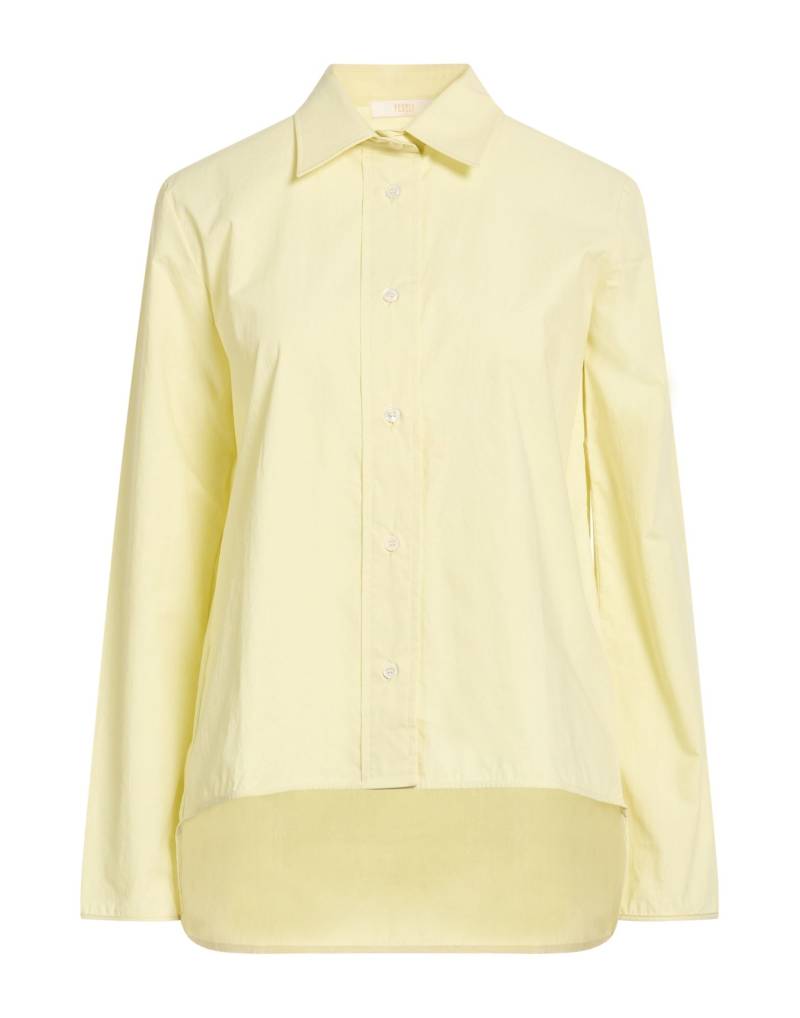 FEDELI Hemd Damen Pastellgelb von FEDELI