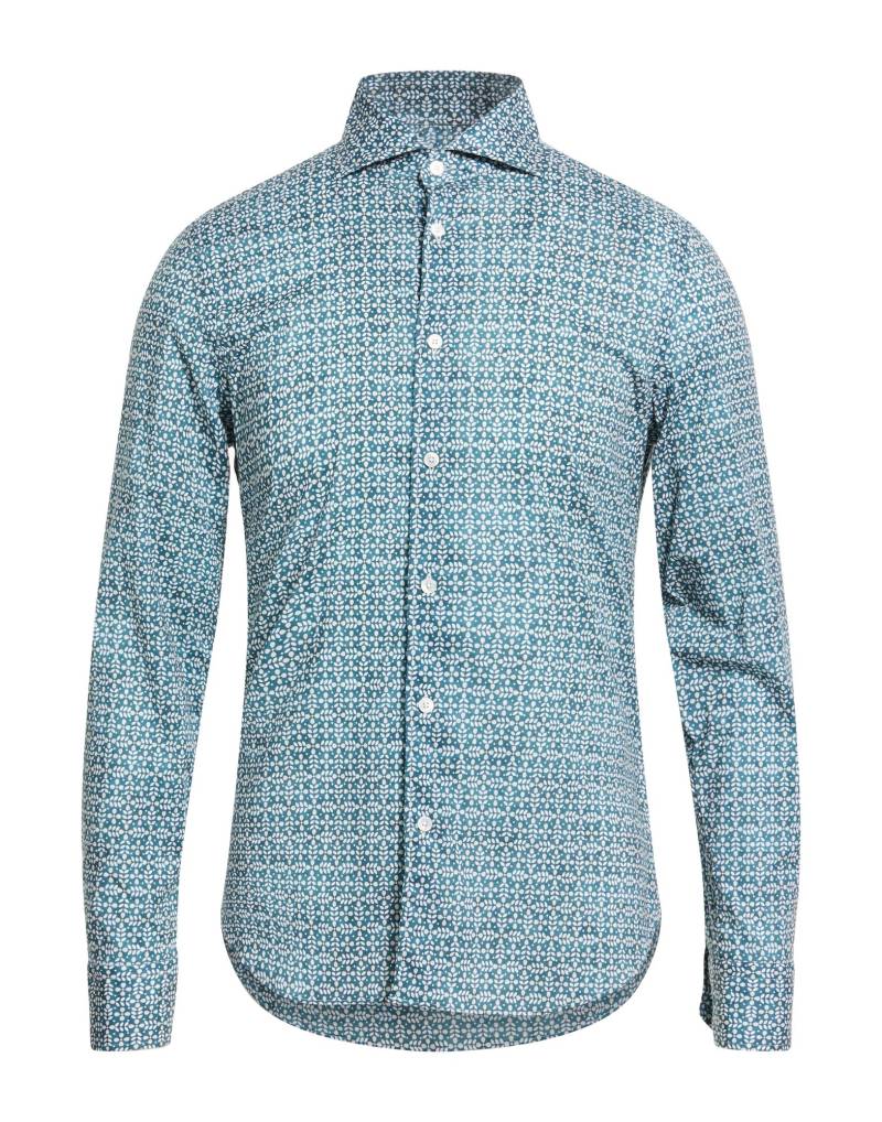 FEDELI Hemd Herren Aquamarin von FEDELI