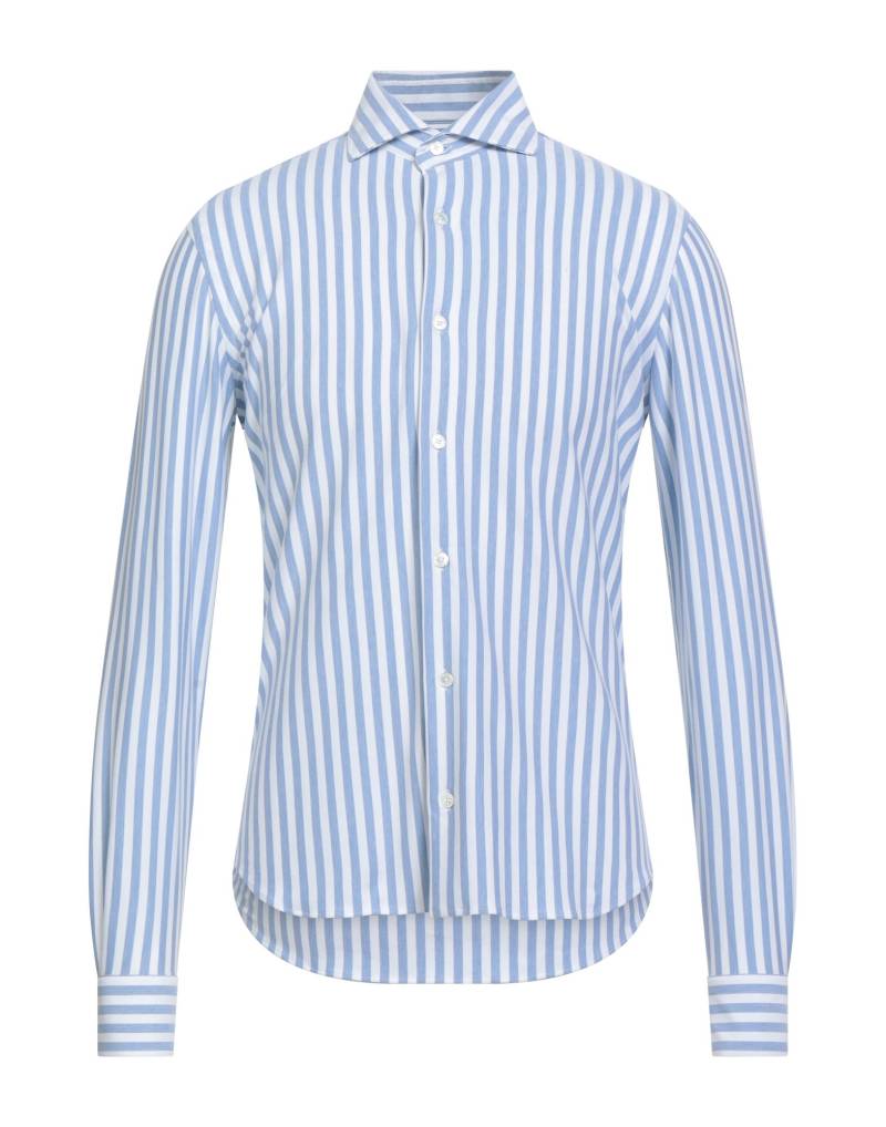 FEDELI Hemd Herren Azurblau von FEDELI