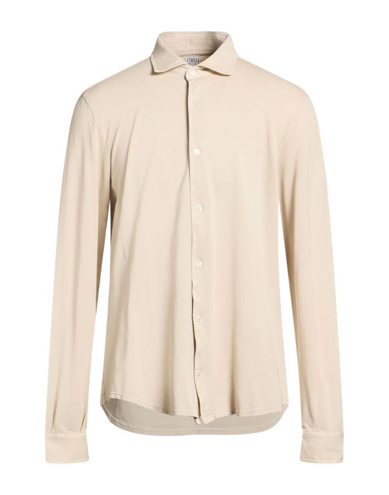 FEDELI Hemd Herren Beige von FEDELI