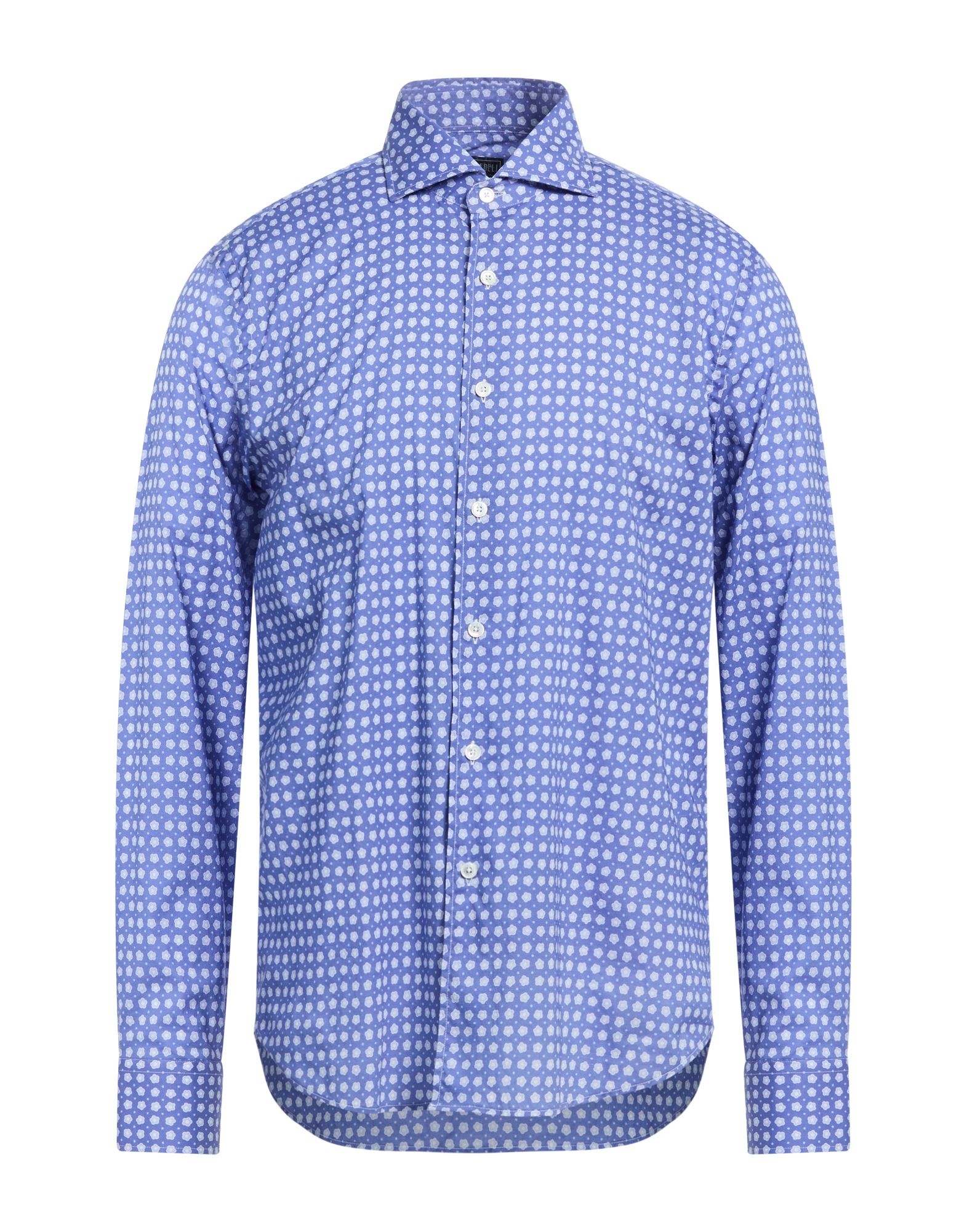 FEDELI Hemd Herren Blau von FEDELI