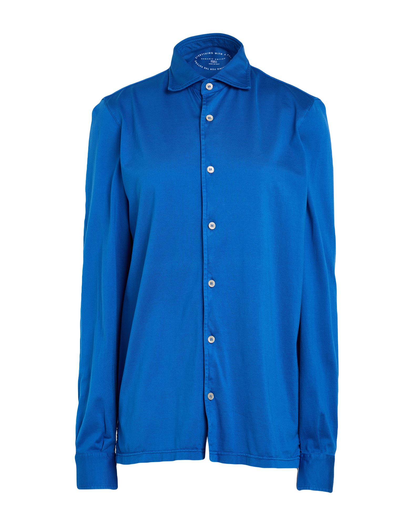 FEDELI Hemd Herren Blau von FEDELI