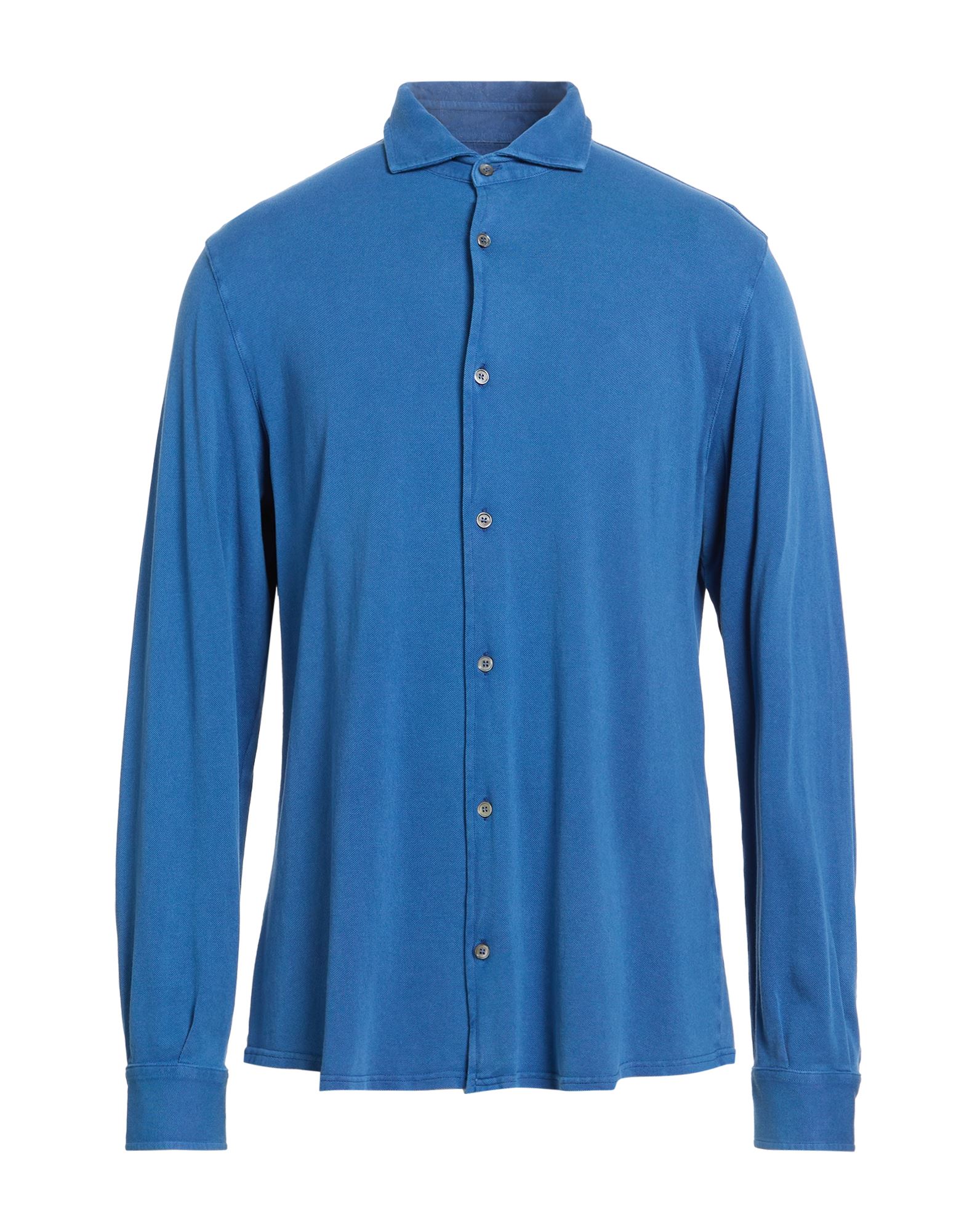 FEDELI Hemd Herren Blau von FEDELI