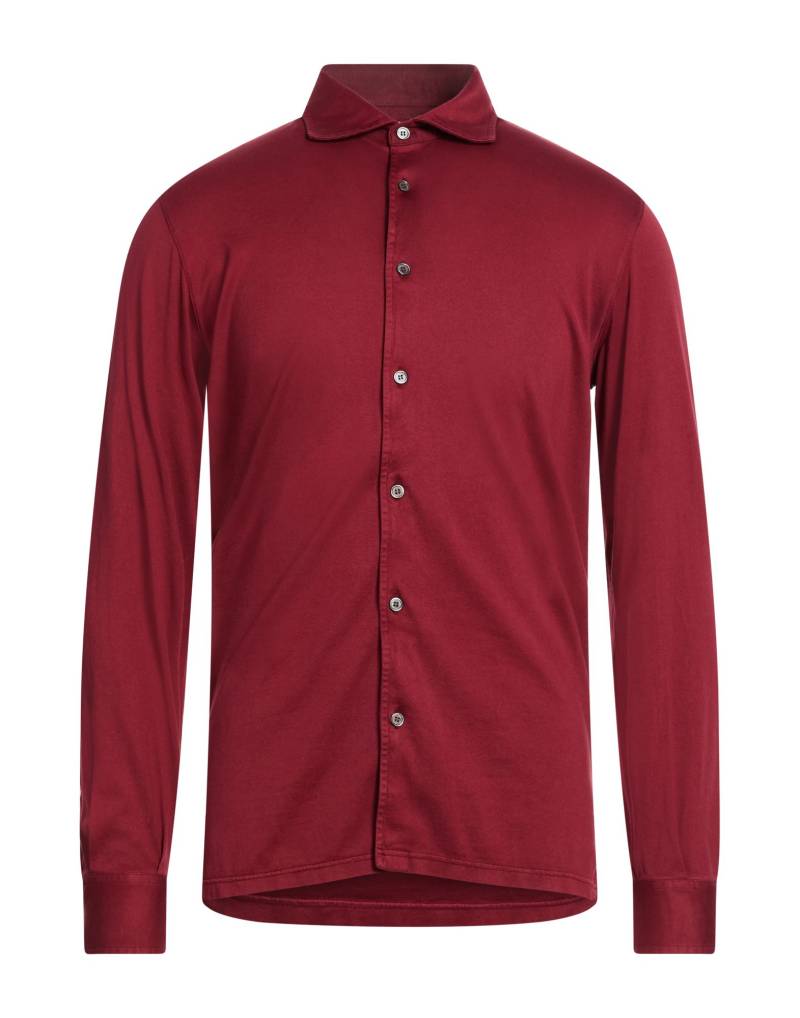 FEDELI Hemd Herren Bordeaux von FEDELI
