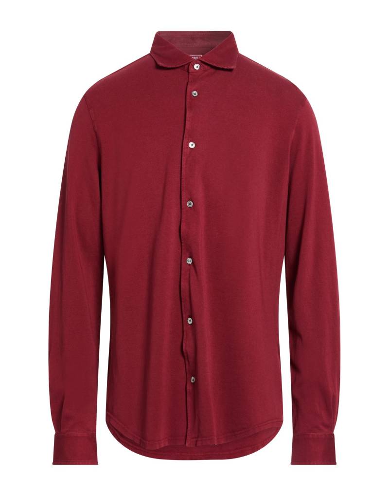 FEDELI Hemd Herren Bordeaux von FEDELI