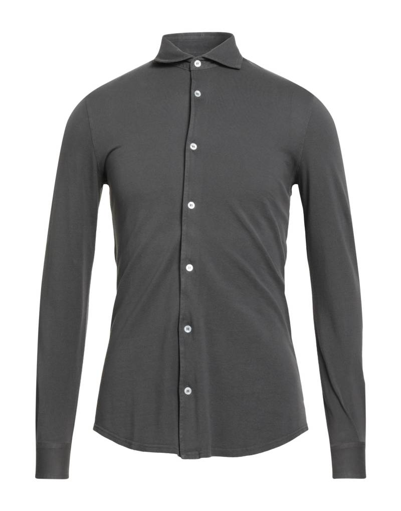 FEDELI Hemd Herren Braungrau von FEDELI