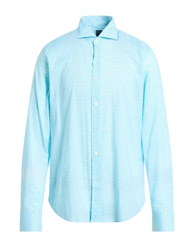 FEDELI Hemd Herren Himmelblau von FEDELI