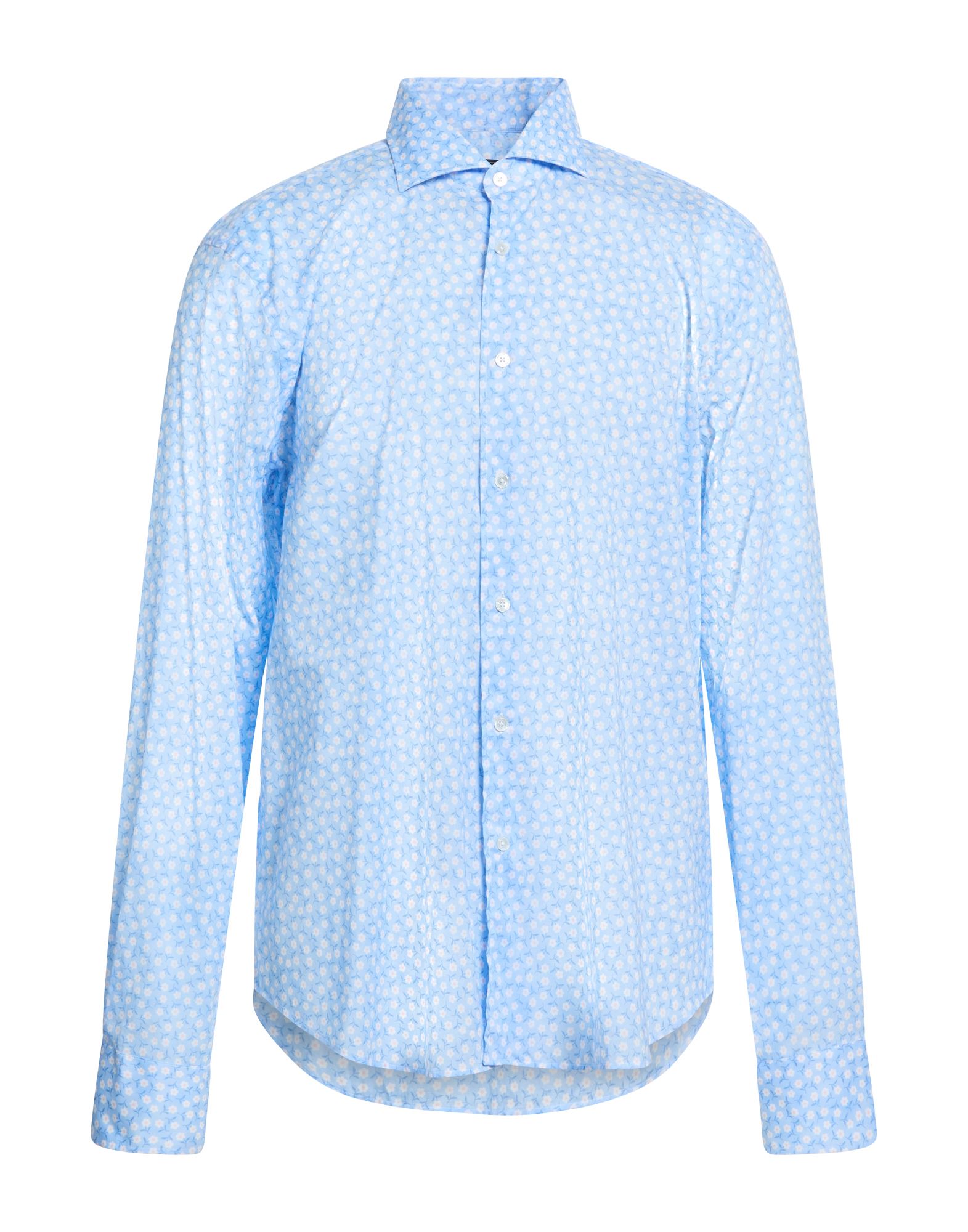 FEDELI Hemd Herren Himmelblau von FEDELI