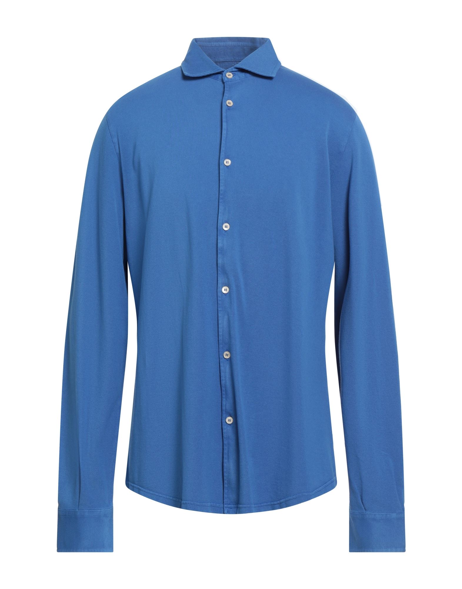 FEDELI Hemd Herren Königsblau von FEDELI