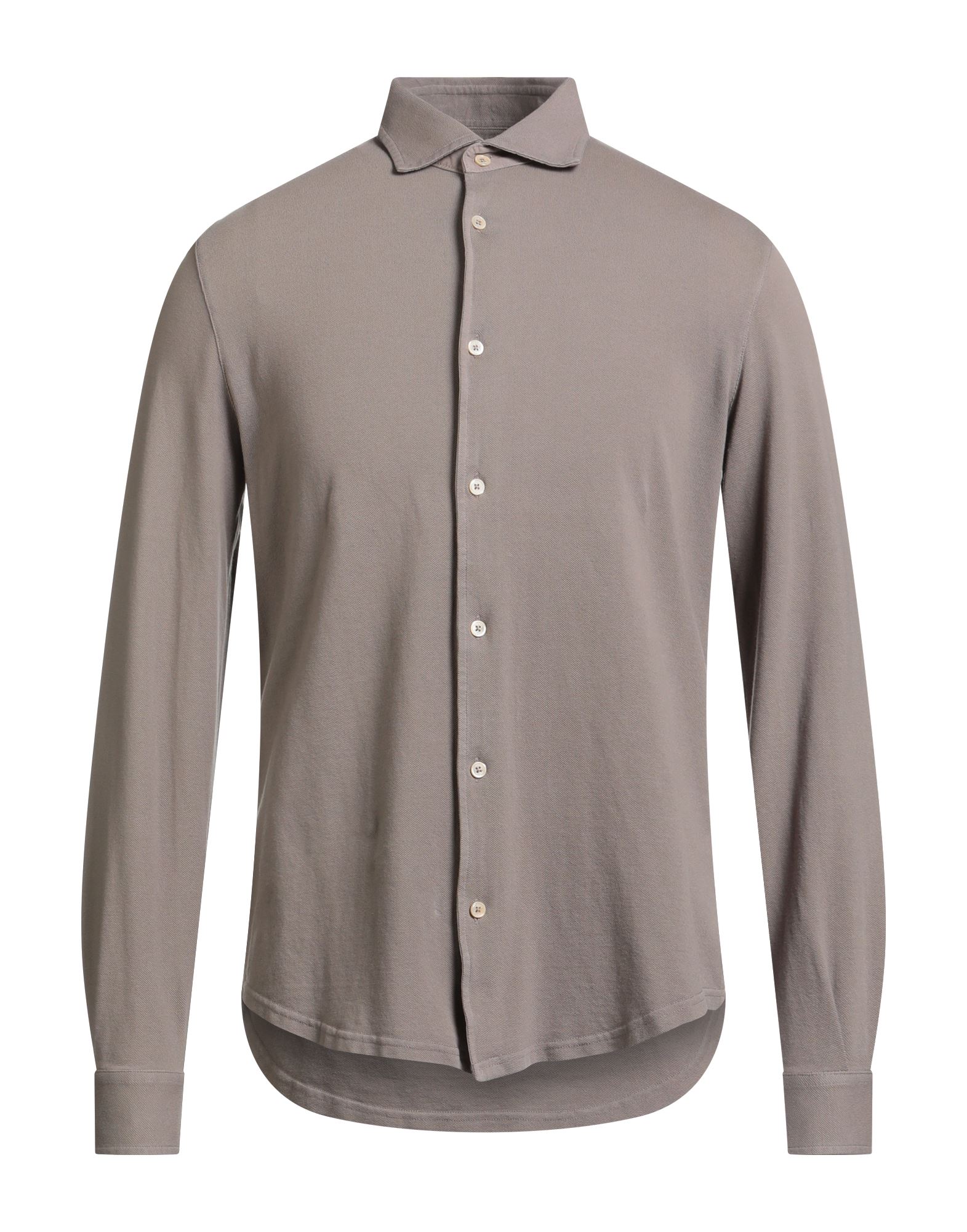 FEDELI Hemd Herren Maulwurfsgrau von FEDELI