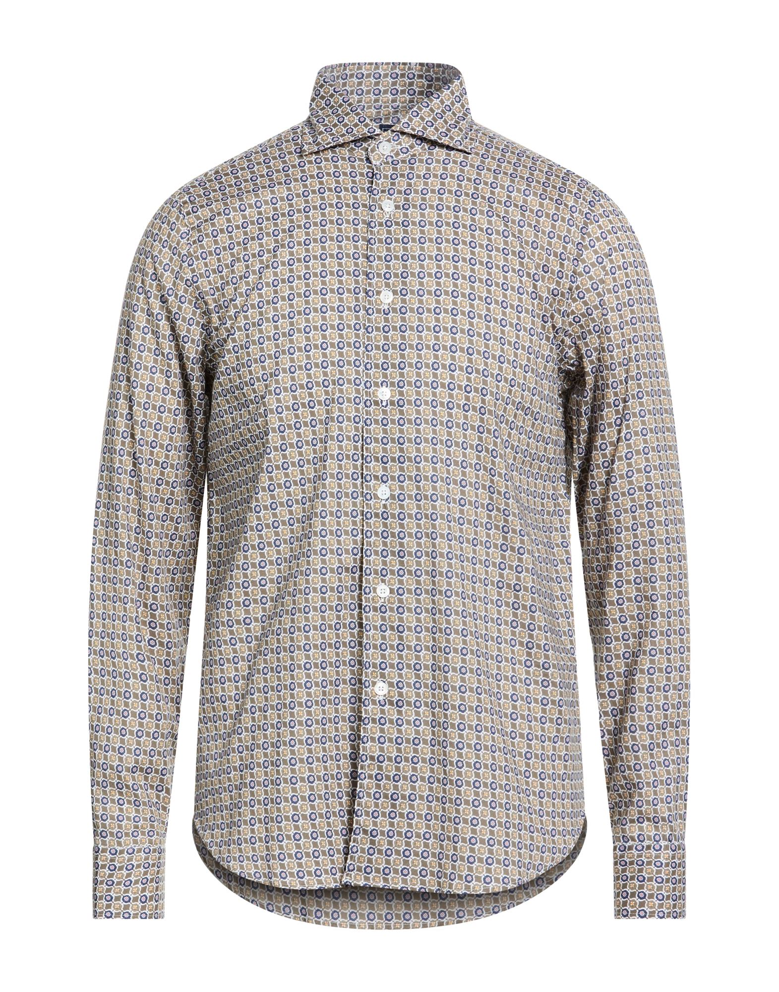 FEDELI Hemd Herren Militärgrün von FEDELI