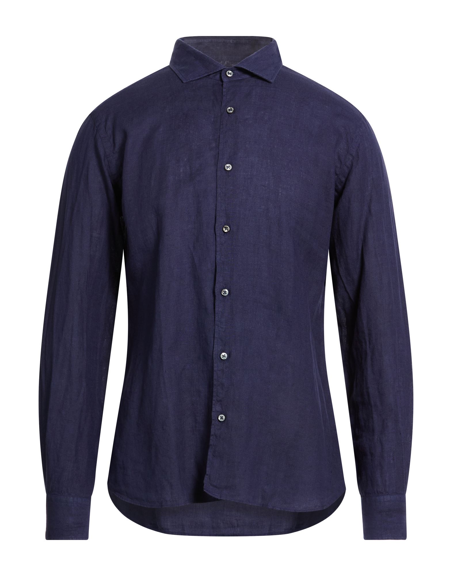 FEDELI Hemd Herren Nachtblau von FEDELI
