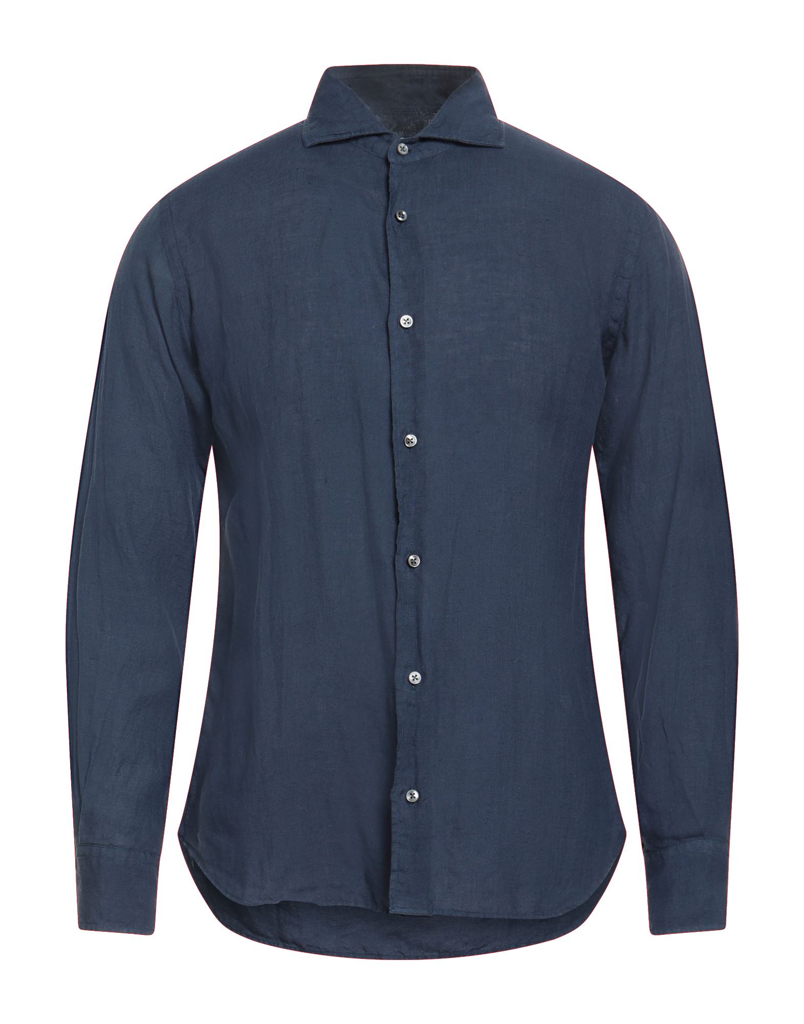 FEDELI Hemd Herren Nachtblau von FEDELI