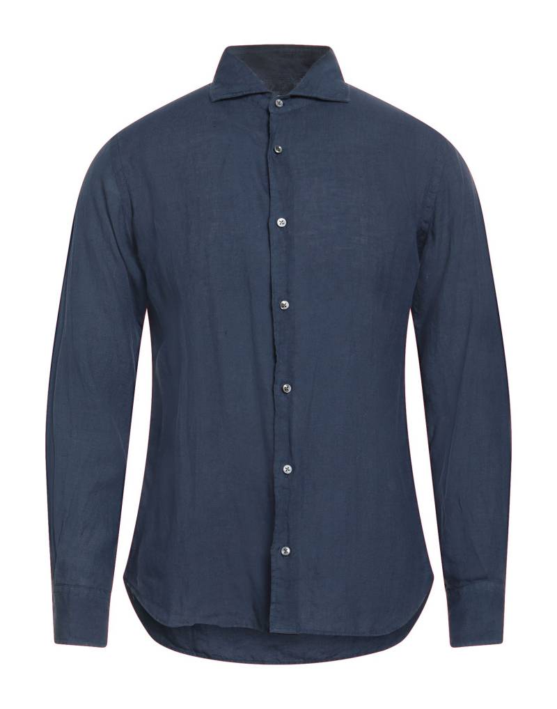 FEDELI Hemd Herren Nachtblau von FEDELI