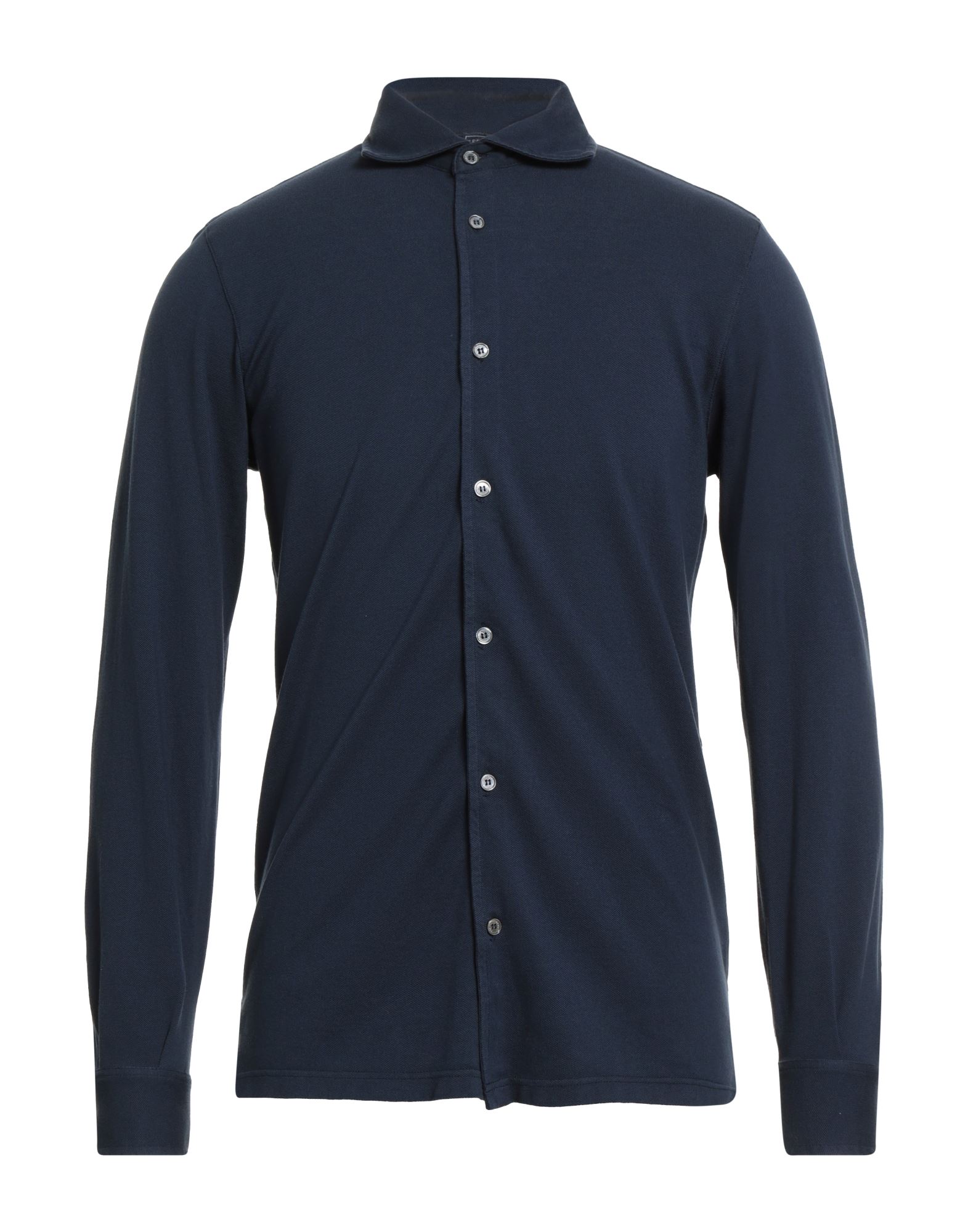FEDELI Hemd Herren Nachtblau von FEDELI