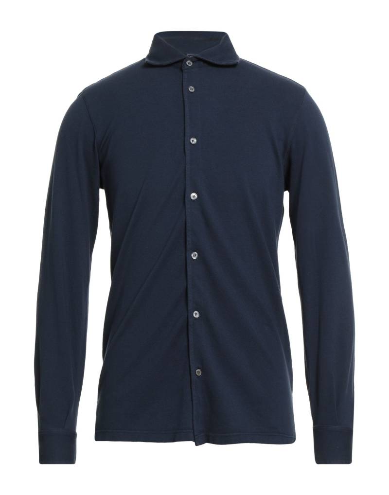 FEDELI Hemd Herren Nachtblau von FEDELI