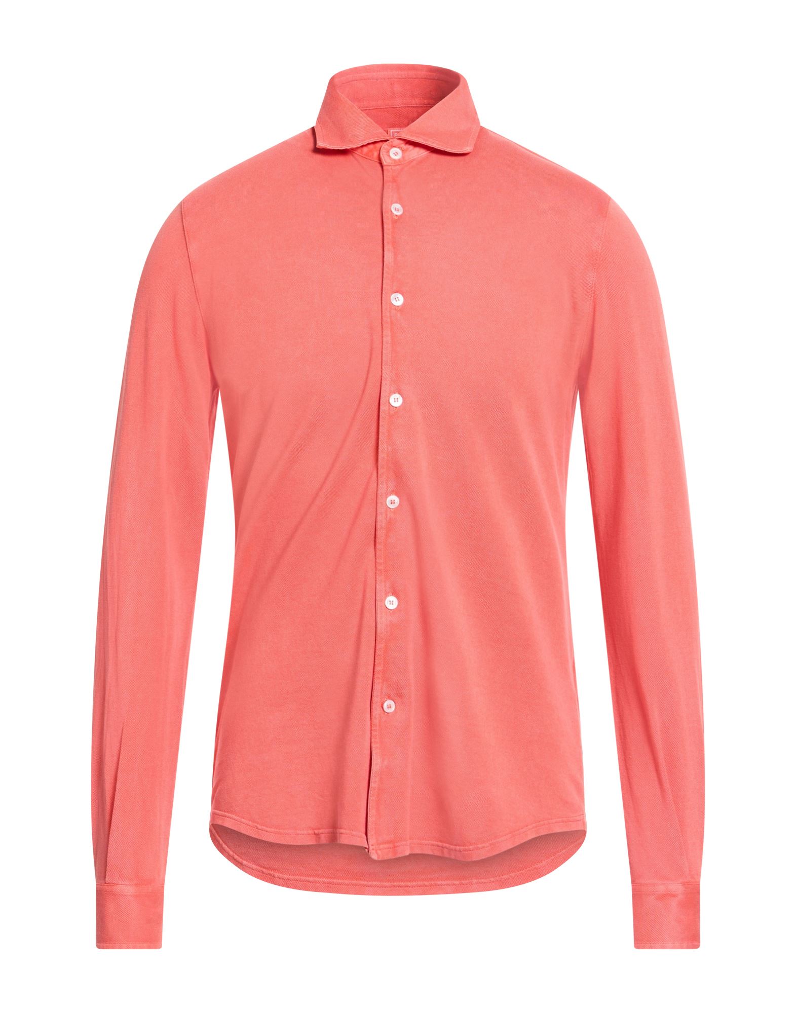 FEDELI Hemd Herren Orange von FEDELI