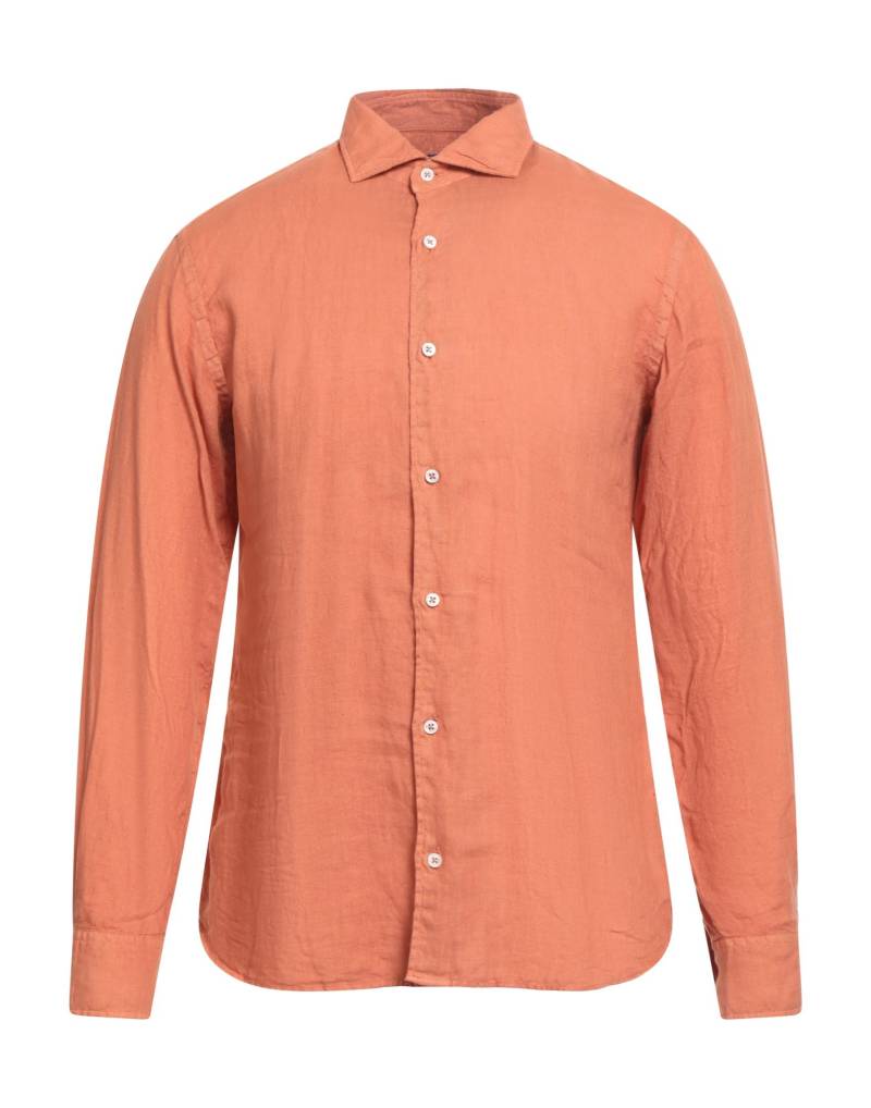 FEDELI Hemd Herren Rostrot von FEDELI