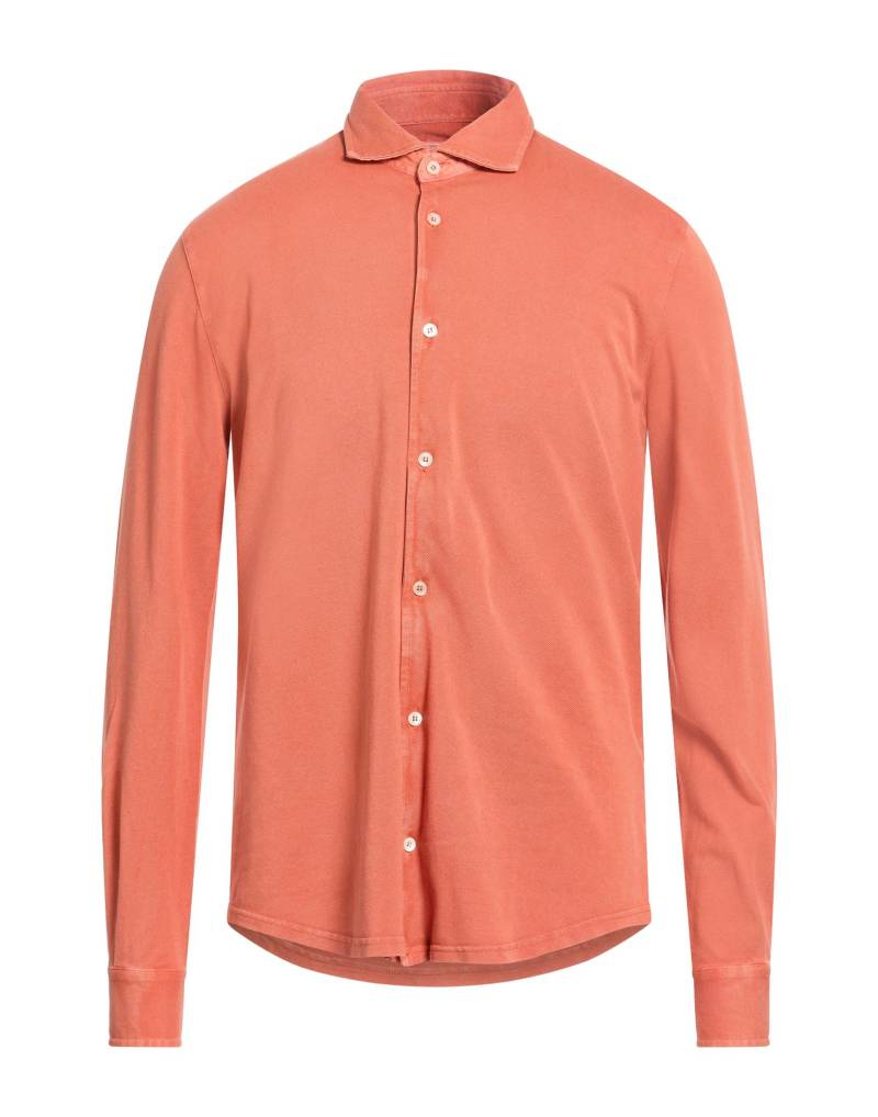 FEDELI Hemd Herren Rostrot von FEDELI