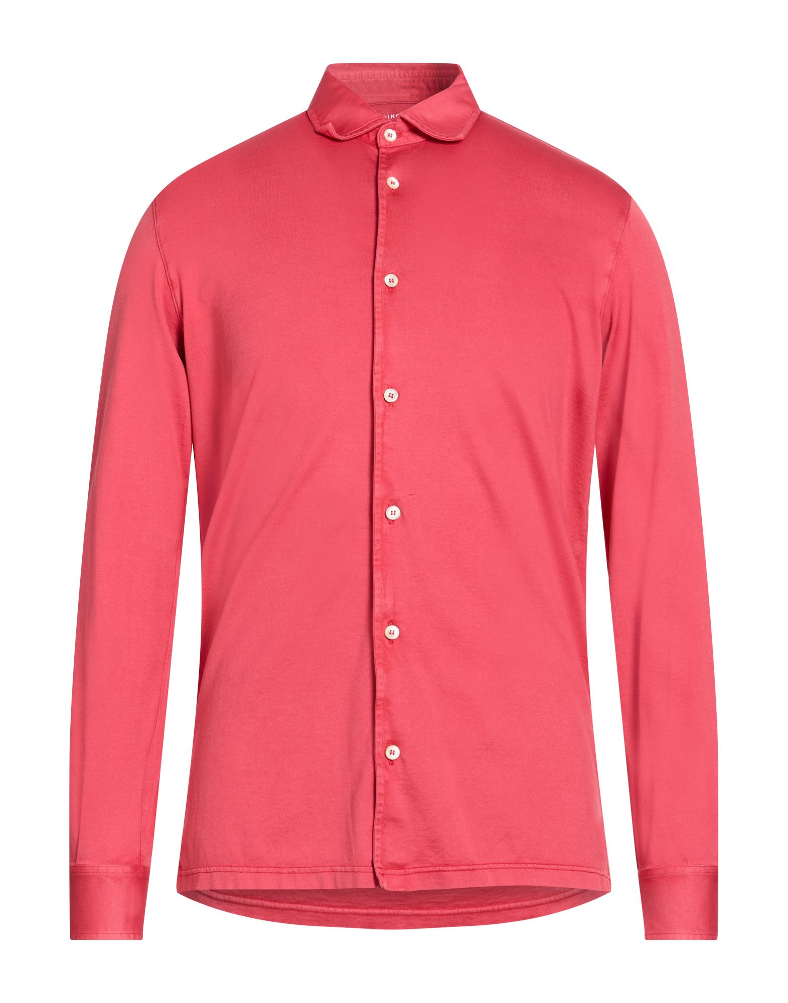 FEDELI Hemd Herren Rot von FEDELI