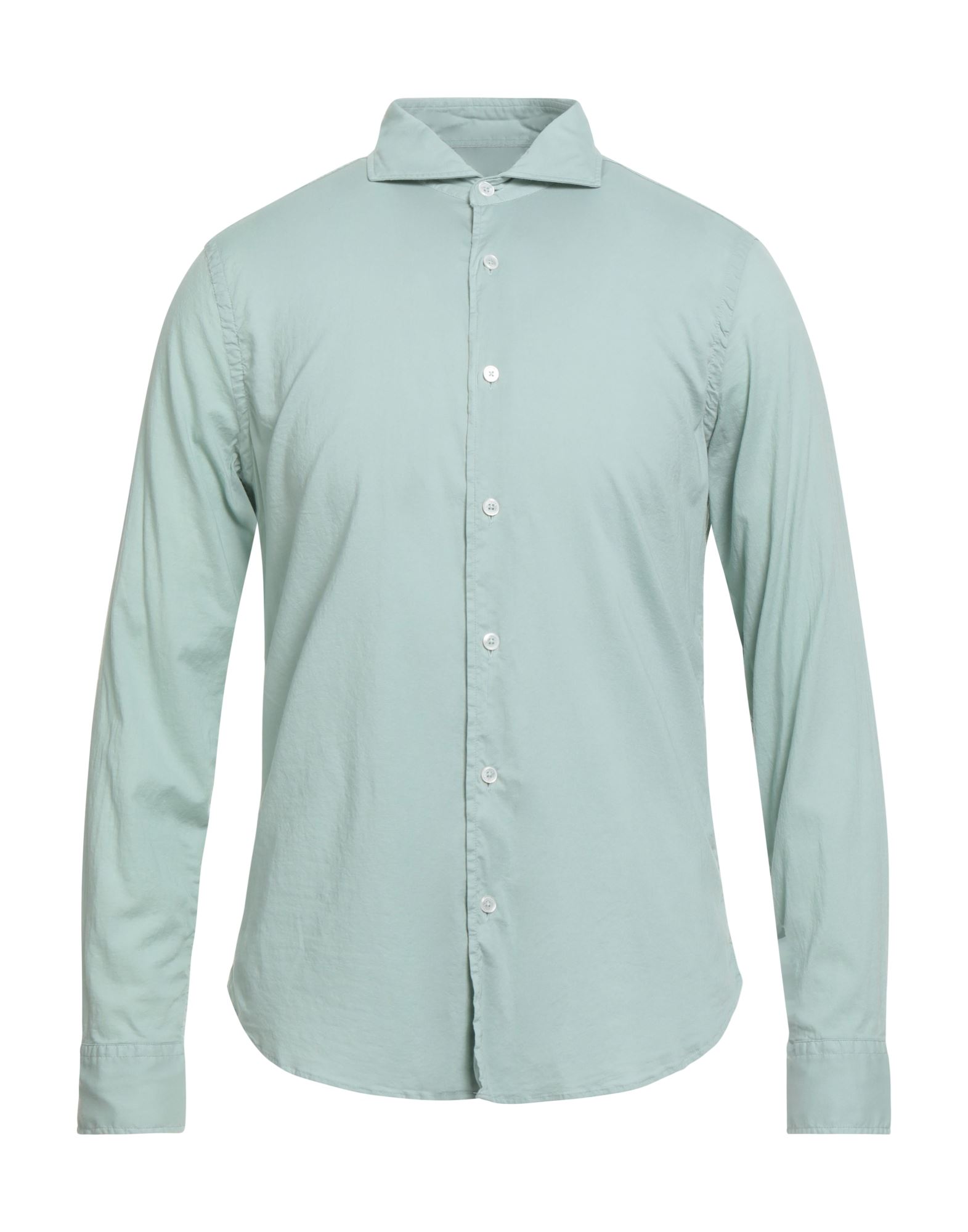 FEDELI Hemd Herren Salbeigrün von FEDELI