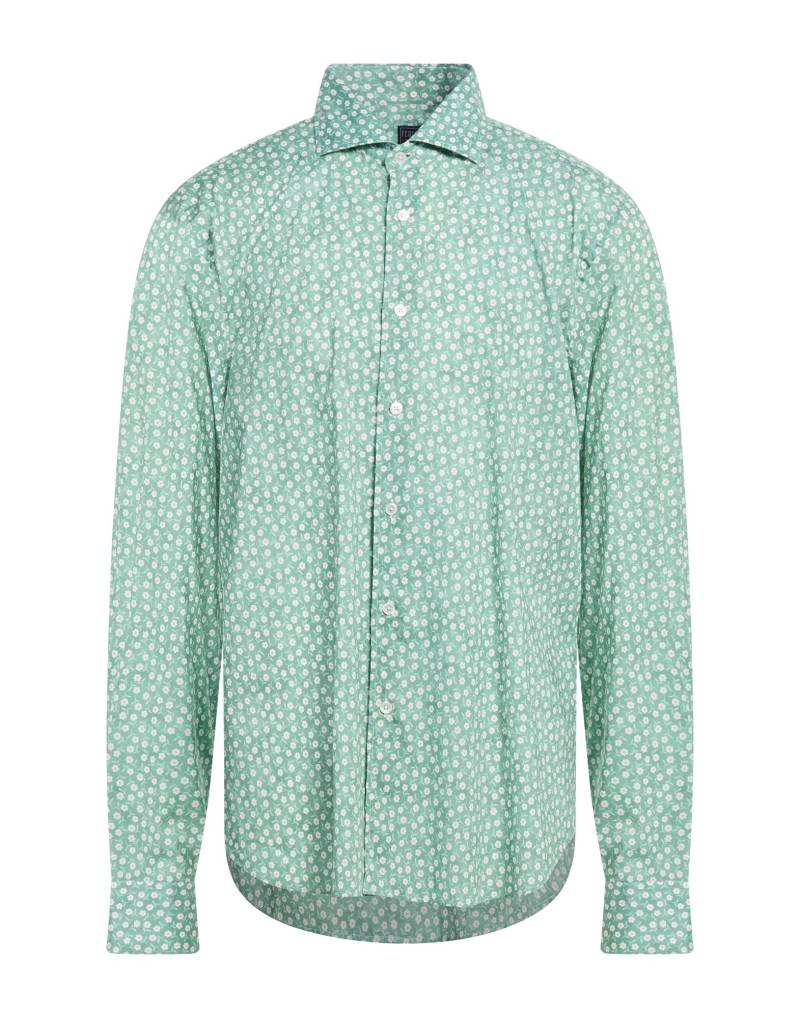 FEDELI Hemd Herren Salbeigrün von FEDELI