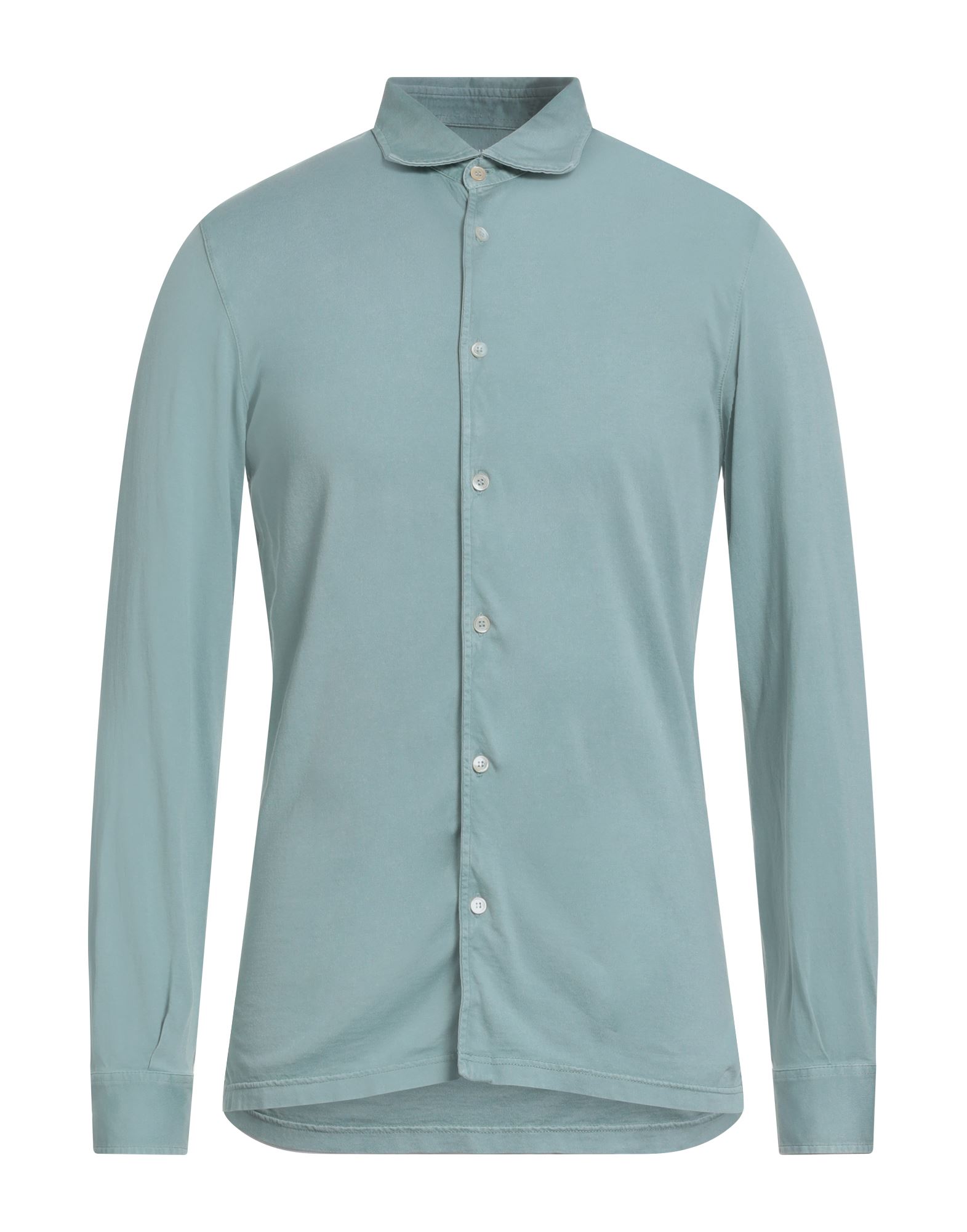 FEDELI Hemd Herren Salbeigrün von FEDELI