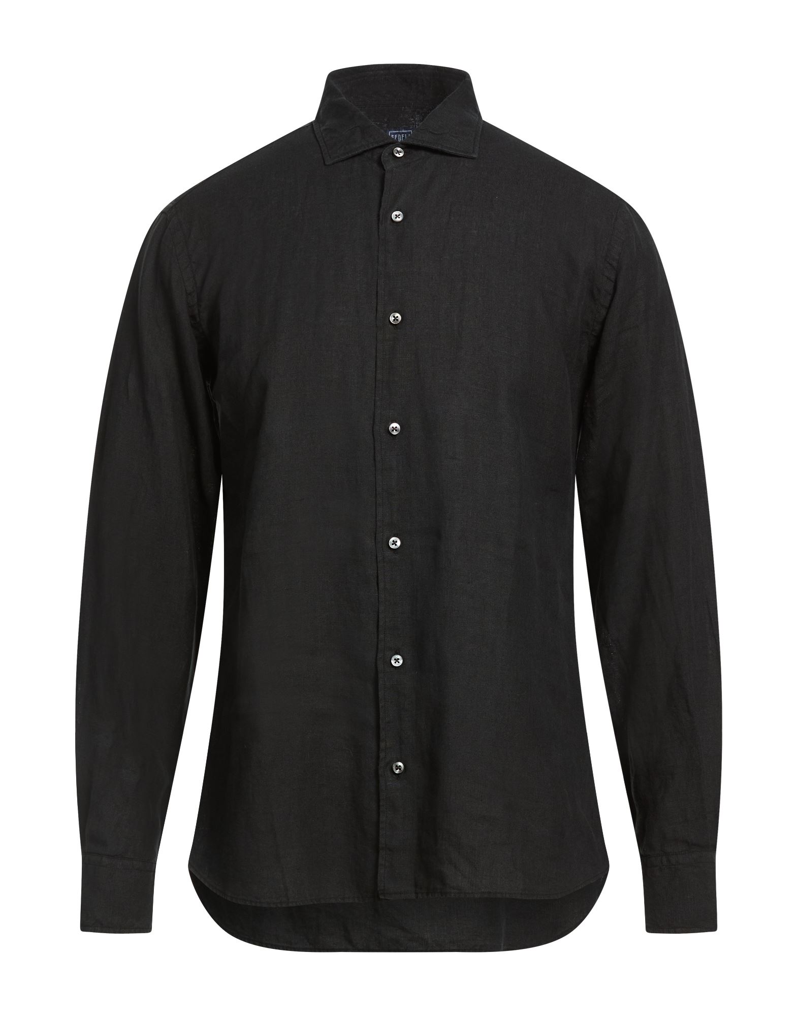 FEDELI Hemd Herren Schwarz von FEDELI
